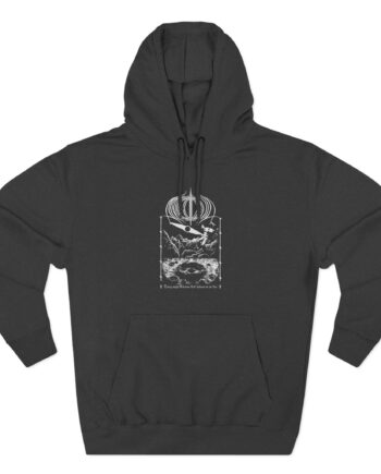 Amigo The Devil  Heavens On Fire Three-Panel Fleece Hoodie