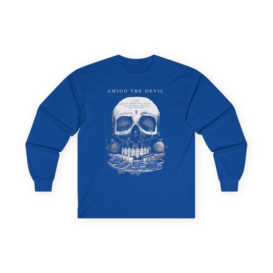 Amigo the Devil Death Lab Unisex Ultra Cotton Long Sleeve Tee