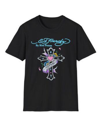 Kim Petras Cross Cut Off Unisex Softstyle T-shirt