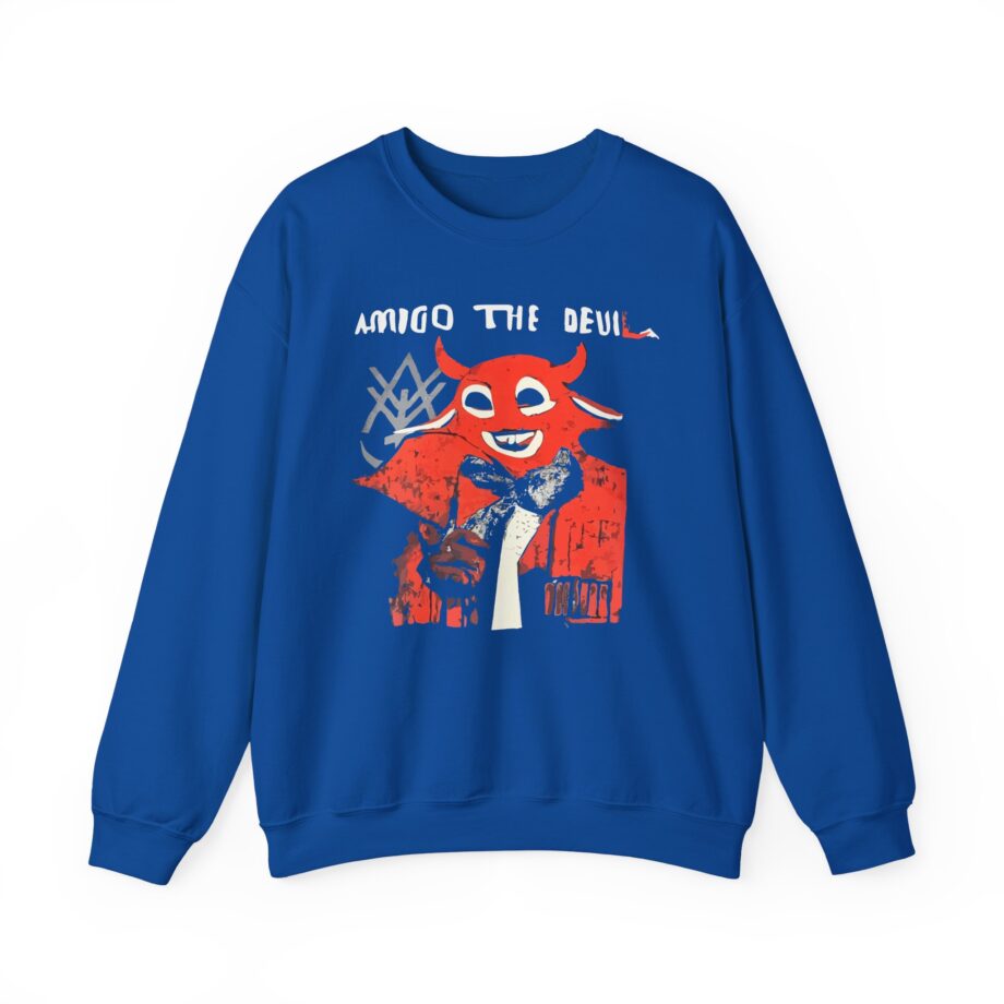 Amigo the Devil Seal the Deal Unisex Heavy Blend Crewneck Sweatshirt