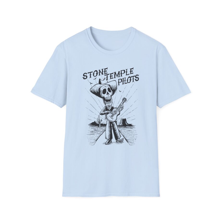 Stone Temple Pilots Desert Skeleton Unisex Softstyle T-Shirt