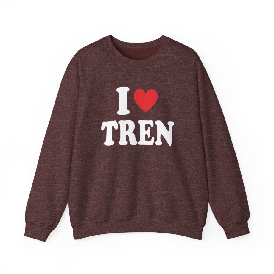 I Love Tren Unisex Heavy Blend™ Crewneck Sweatshirt
