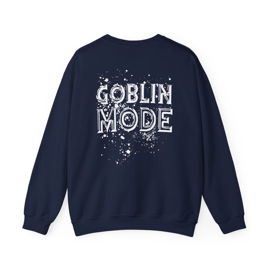 Nekrogoblikon Goblin Mode Raglan Unisex Heavy Blend Crewneck Sweatshirt