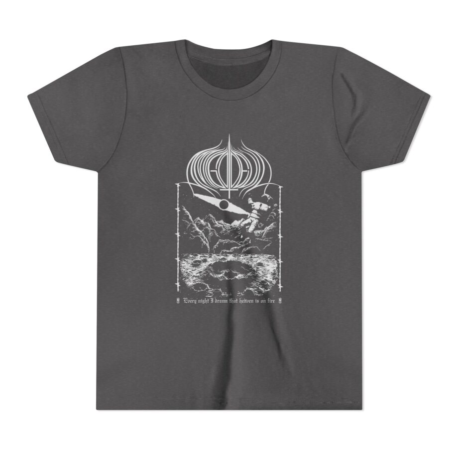 Amigo The Devil  Heavens On Fire Youth Short Sleeve Tee