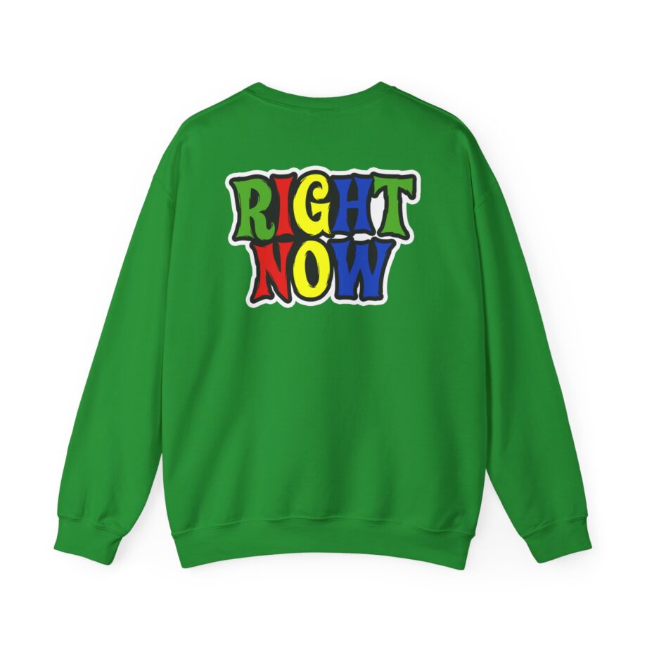 Nekrogoblikon Right Now Zip Up Unisex Heavy Blend Crewneck Sweatshirt