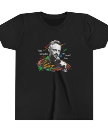 Nate Bargatze 2024 Be Funny Tour Youth Short Sleeve Tee