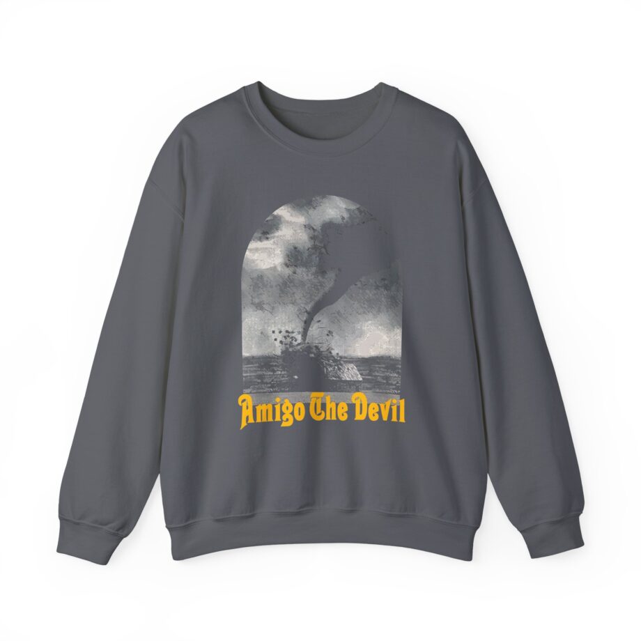 Amigo the Devil Tiger Unisex Heavy Blend Crewneck Sweatshirt
