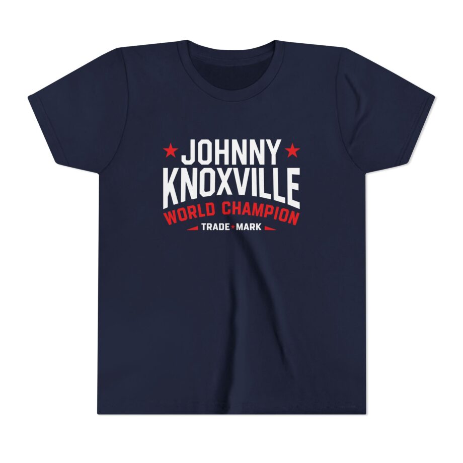 Jackass Johnny Knoxville World Champion Trade Mark Youth Short Sleeve Tee