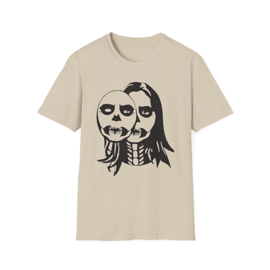 Lizzy Mcalpine Skull Face Unisex Softstyle T-shirt