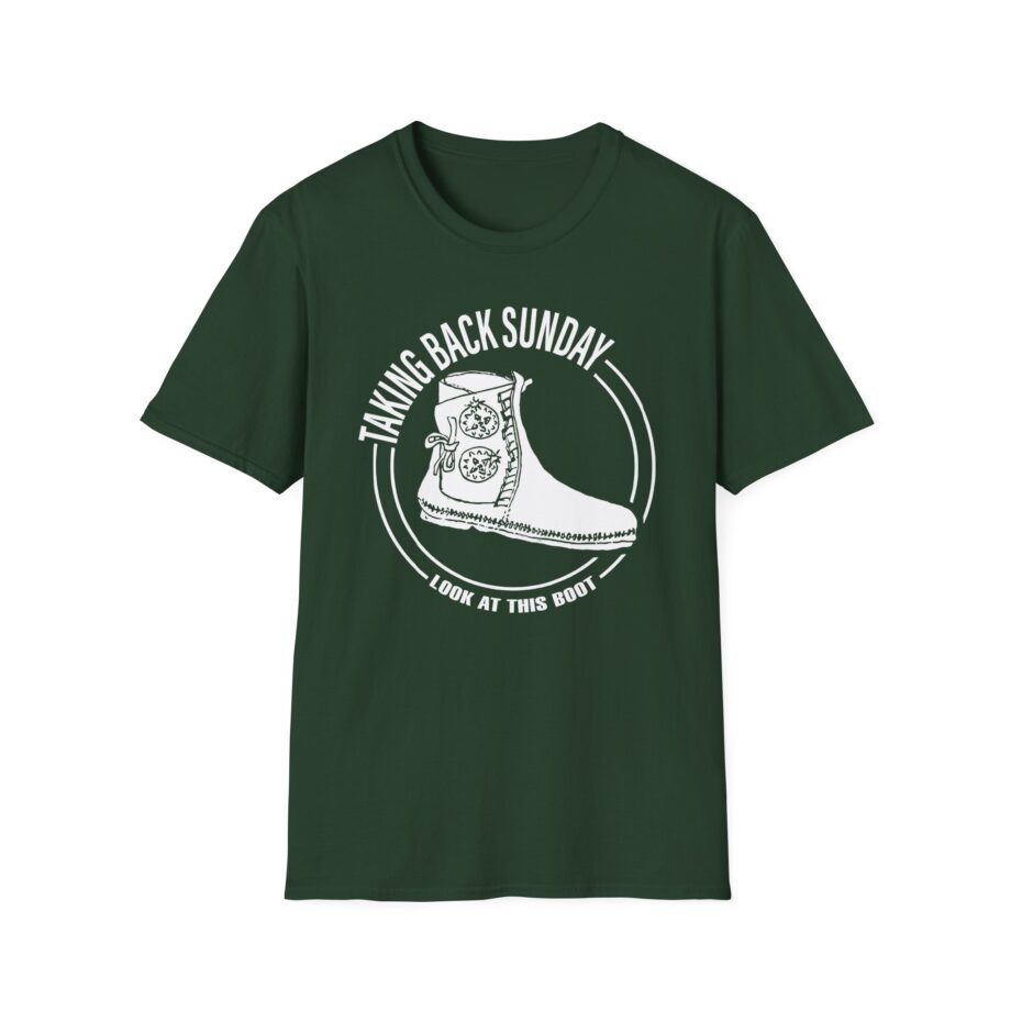 Taking Back Sunday Boot Unisex Softstyle T-shirt