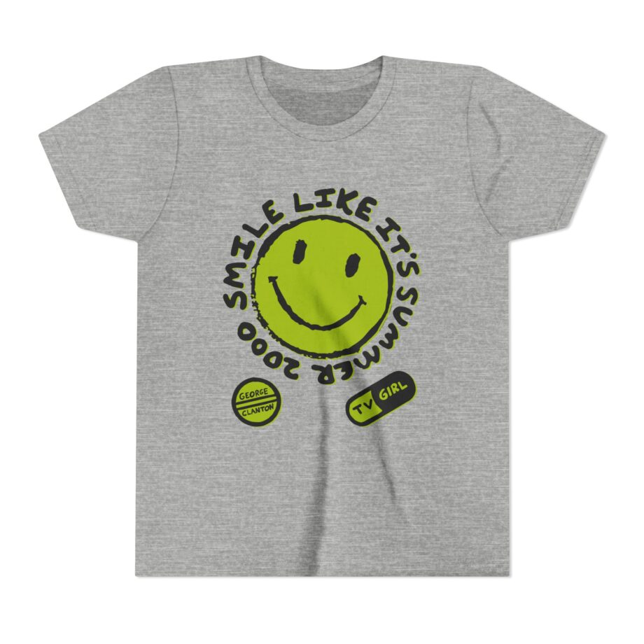 Tv Girl Smile Like It's Summer 2000 Youth Short Sleeve Tee