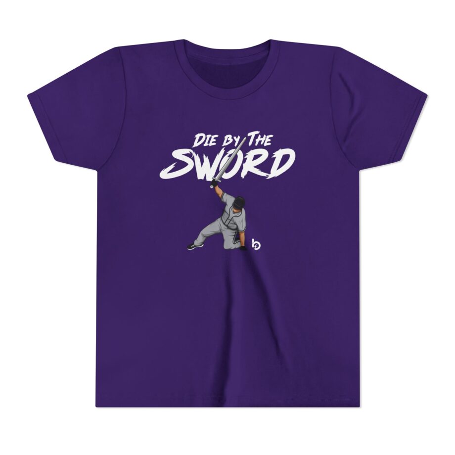 Trevor Bauer Die by the Sword Youth Short Sleeve Tee