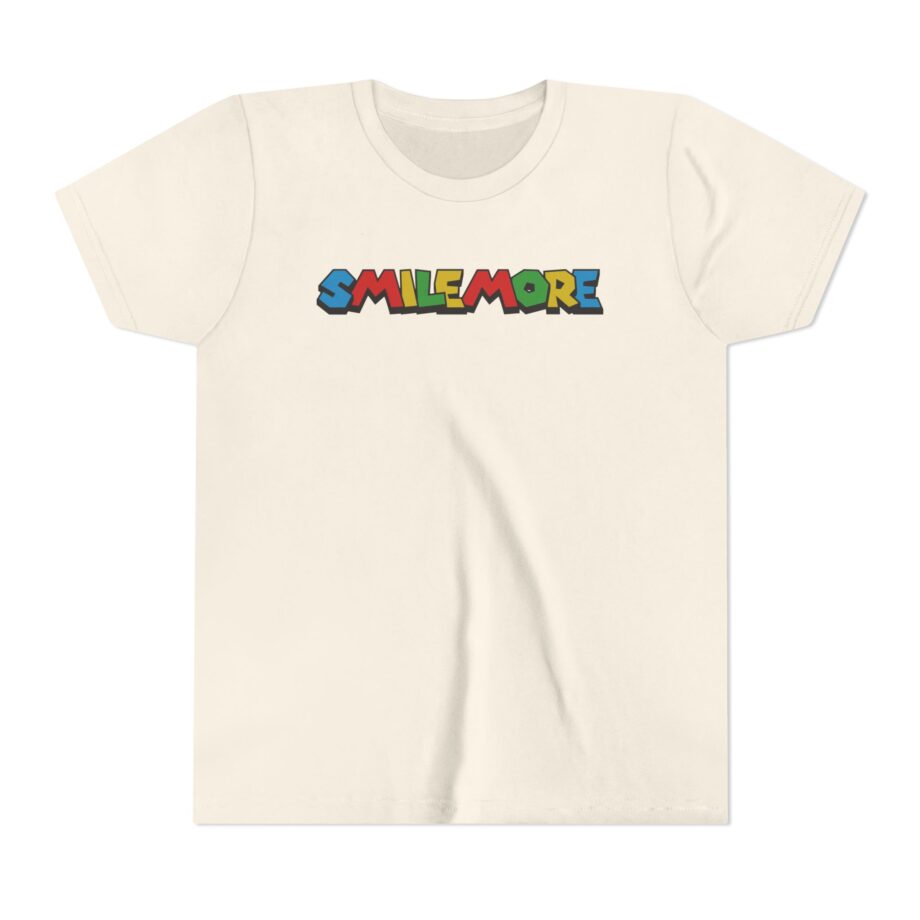 Roman Atwood Colorful Smile More Youth Short Sleeve Tee