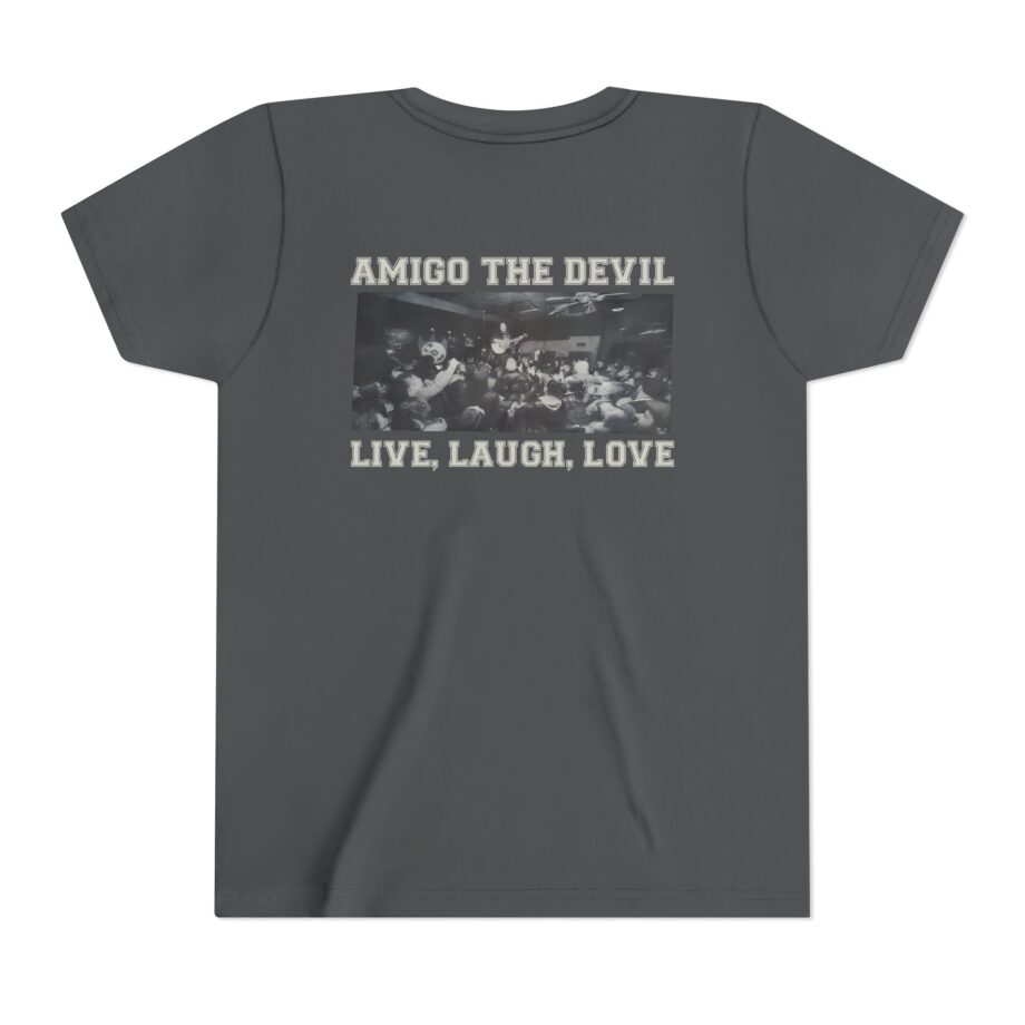 Amigo the Devil Live, Laugh, Love Youth Short Sleeve Tee
