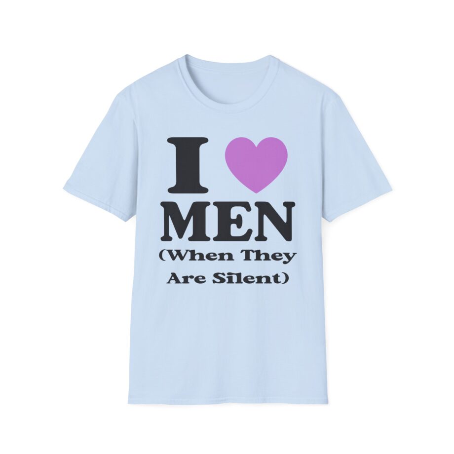 Lizzy Mcalpine I Love Men When They Are Silent Unisex Softstyle T-shirt