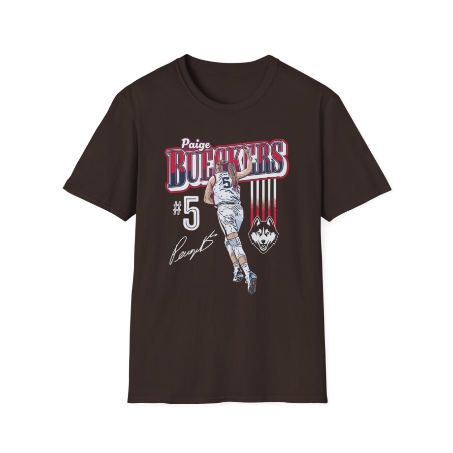 Paige Bueckers Paige Bueckers Comic Unisex Softstyle T-shirt
