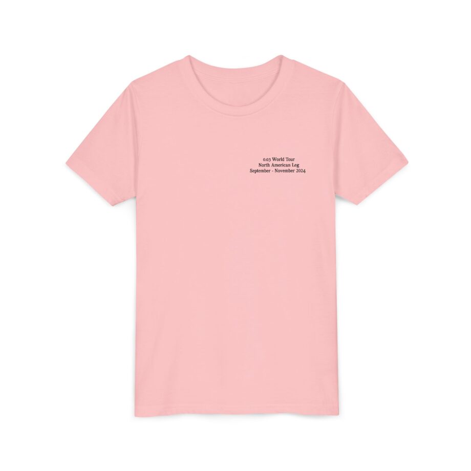 Wave to Earth 0.03 NA Tour  Youth Short Sleeve Tee