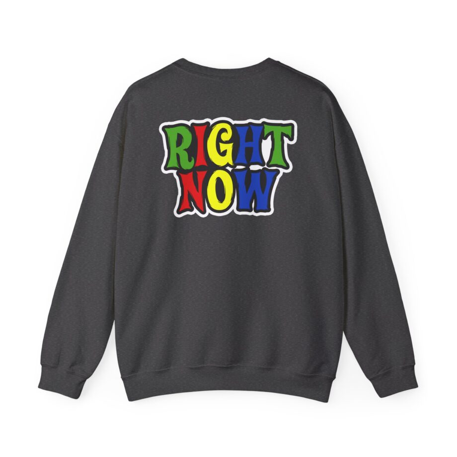 Nekrogoblikon Right Now Zip Up Unisex Heavy Blend Crewneck Sweatshirt