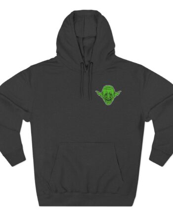 Nekrogoblikon Right Now Zip Up Three-Panel Fleece Hoodie