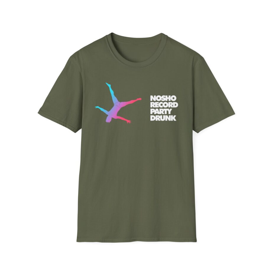 Shoresy Nosho Record Party Diving Unisex Softstyle T-shirt