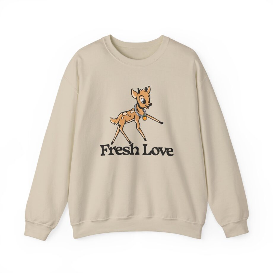 Fresh Love Bambi Unisex Heavy Blend™ Crewneck Sweatshirt