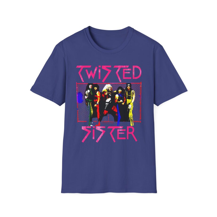 Vintage Group Photo Twisted Sister Unisex Softstyle T-shirt