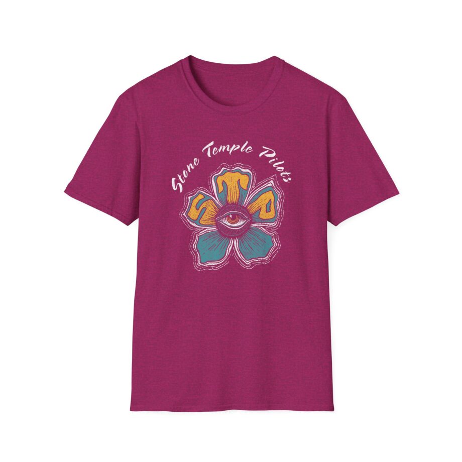 Stone Temple Pilots Eye Flower Unisex Softstyle T-Shirt