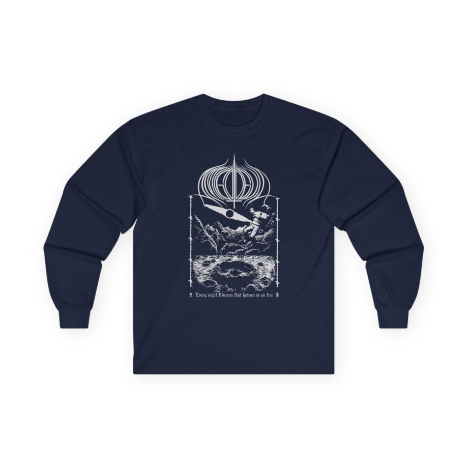 Amigo The Devil  Heavens On Fire Unisex Ultra Cotton Long Sleeve Tee