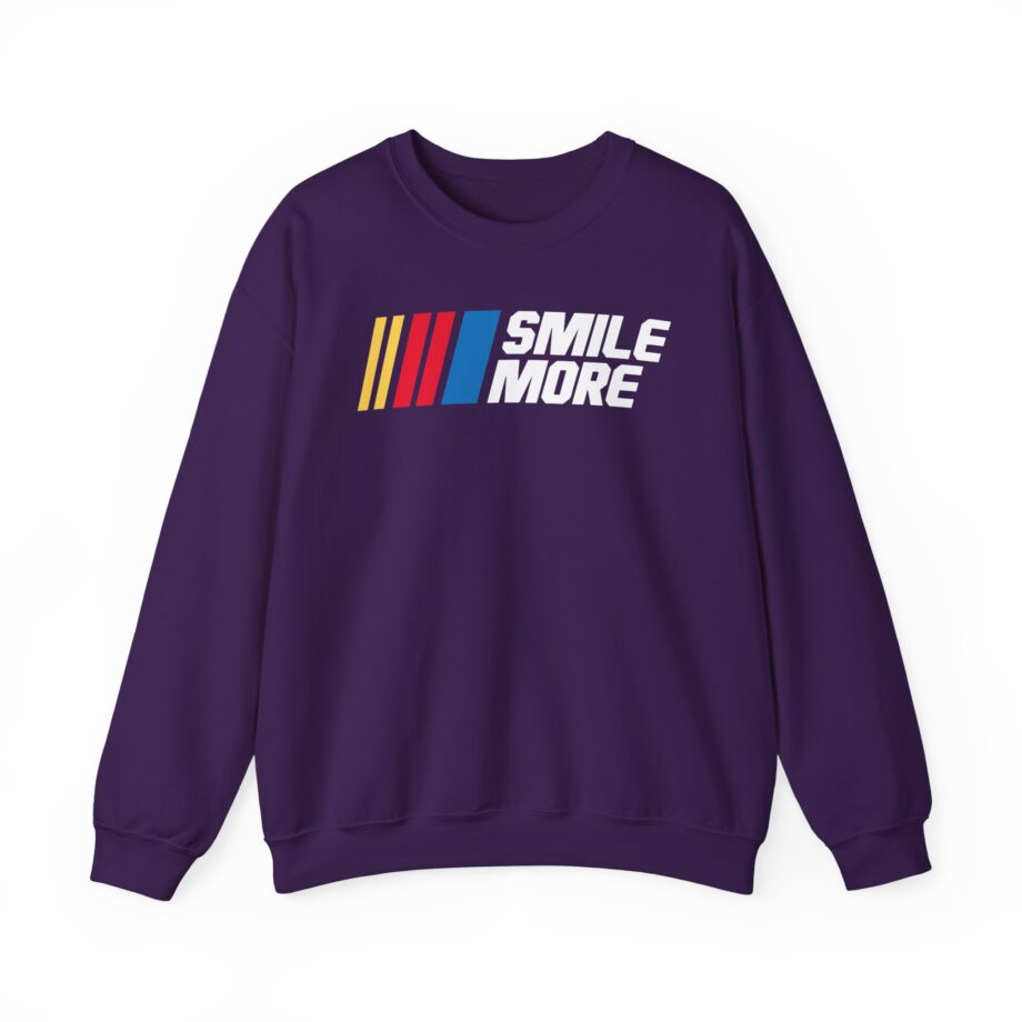 Roman Atwood Smile More Racing Unisex Heavy Blend Crewneck Sweatshirt