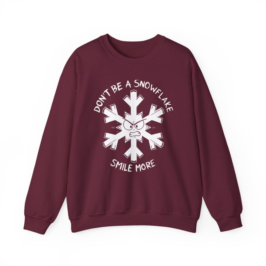 Roman Atwood Snowflake Unisex Heavy Blend Crewneck Sweatshirt
