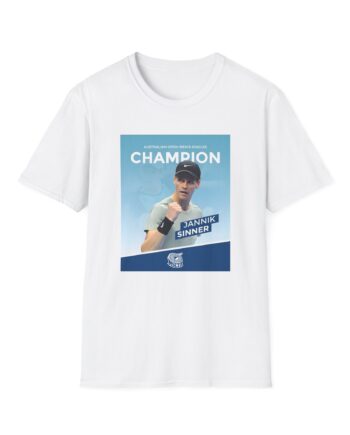 Jannik Sinner Australian Open Men's Singles Champion 2025 Unisex Softstyle T-Shirt