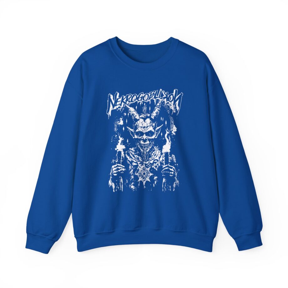 Nekrogoblikon Goblin Mode Sacrifice Unisex Heavy Blend Crewneck Sweatshirt