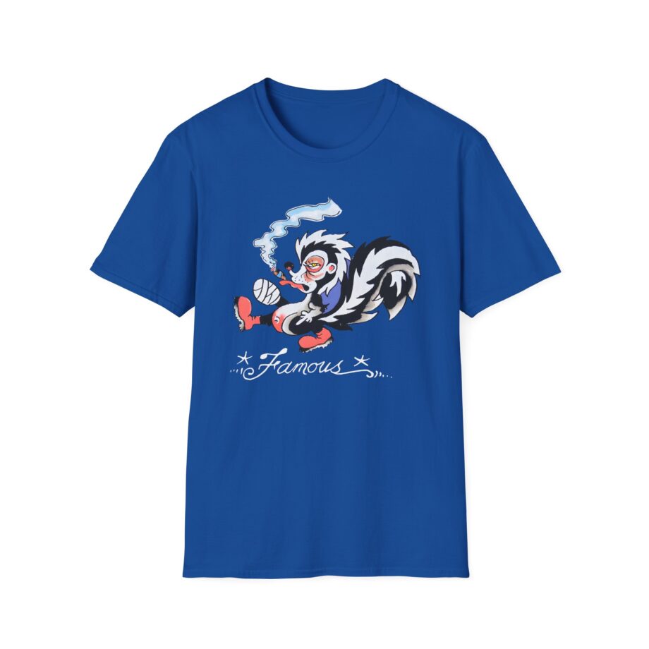 Kim Petras Famous Skunk Boxy Unisex Softstyle T-shirt