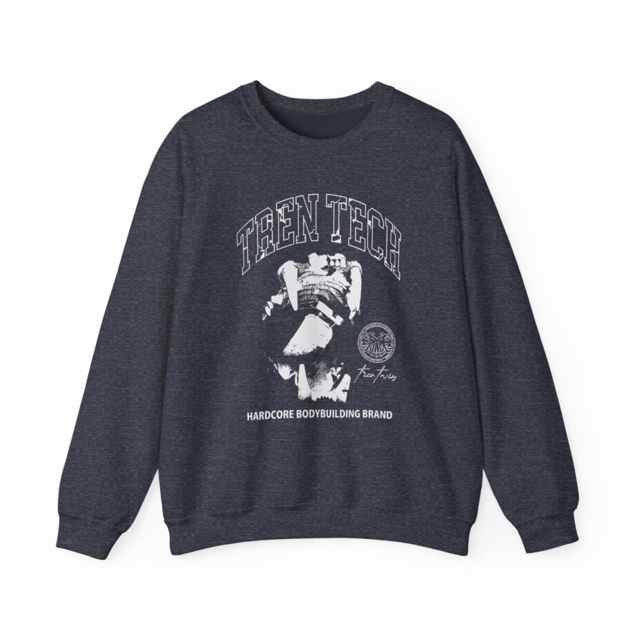 Tren Tech Hardcore Bodybuilding Brand Unisex Heavy Blend™ Crewneck Sweatshirt