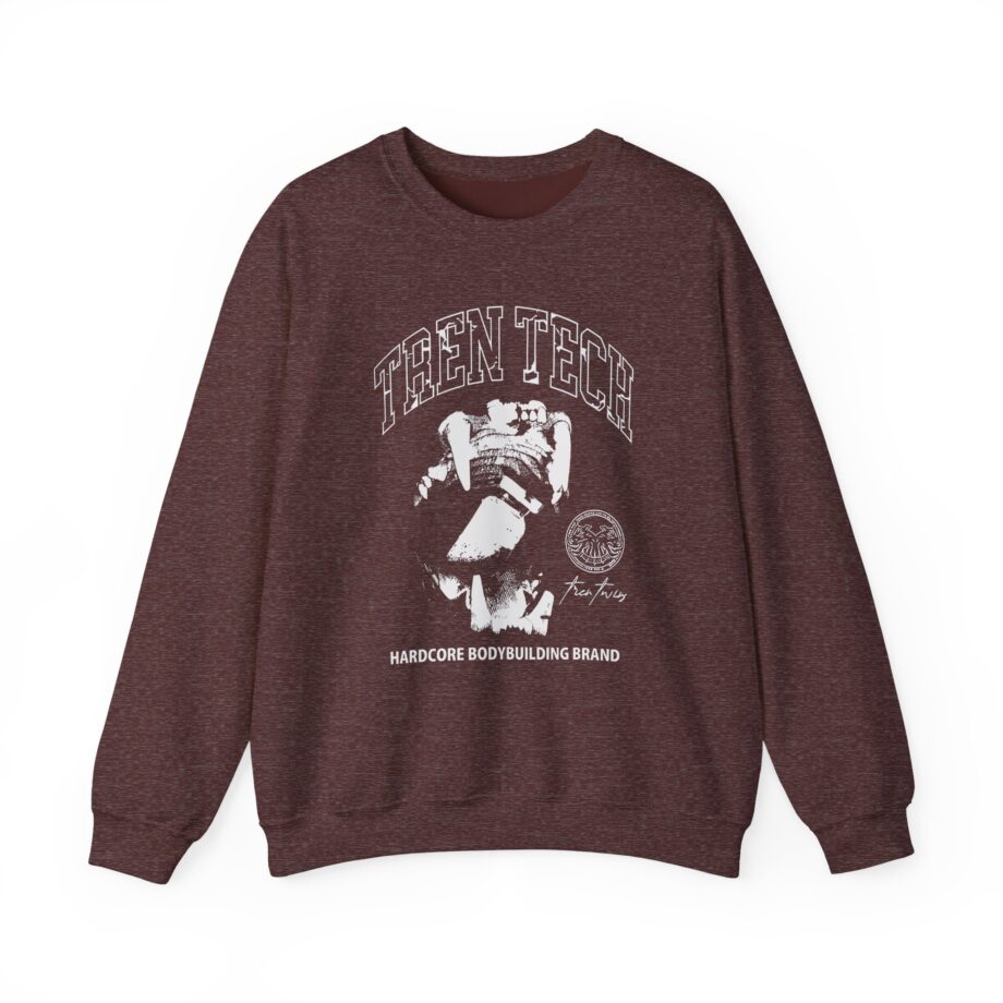 Tren Tech Hardcore Bodybuilding Brand Unisex Heavy Blend™ Crewneck Sweatshirt