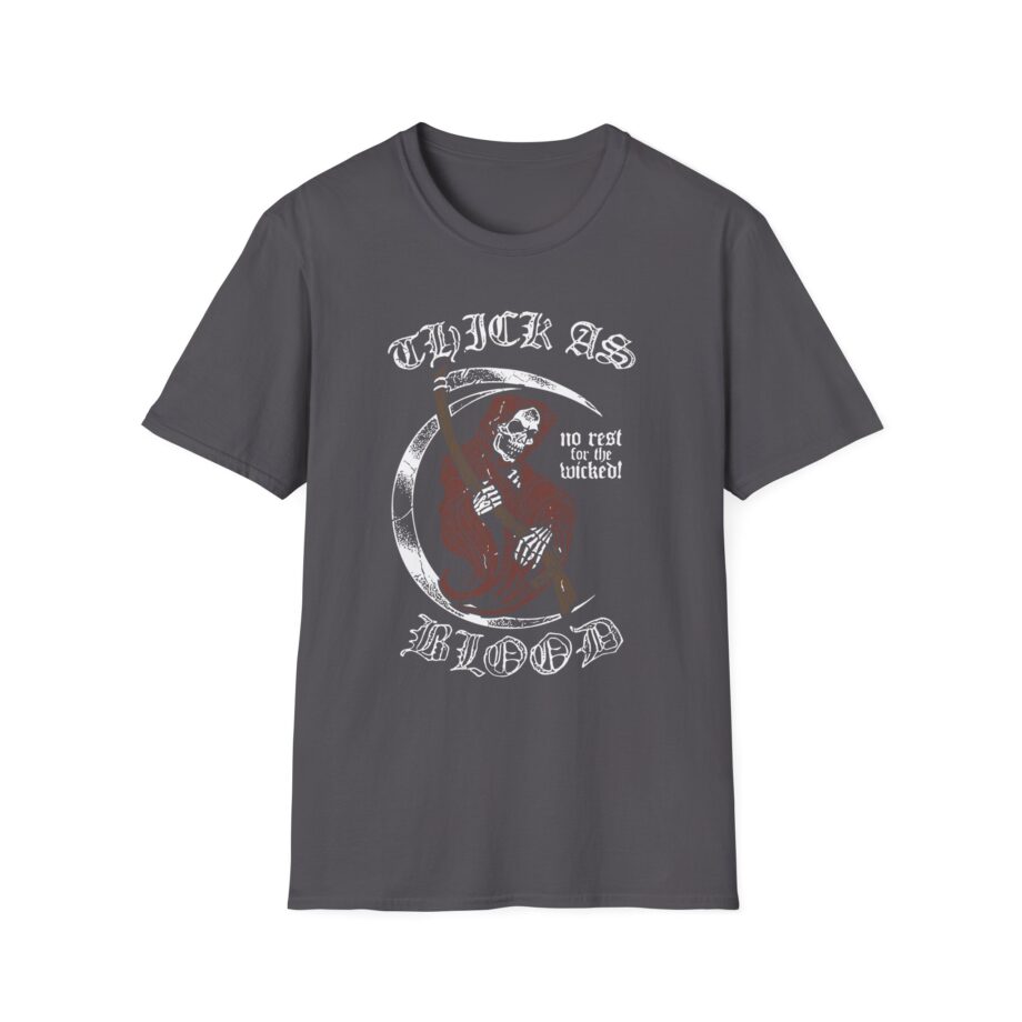 Thick as Blood No Rest Unisex Softstyle T-Shirt
