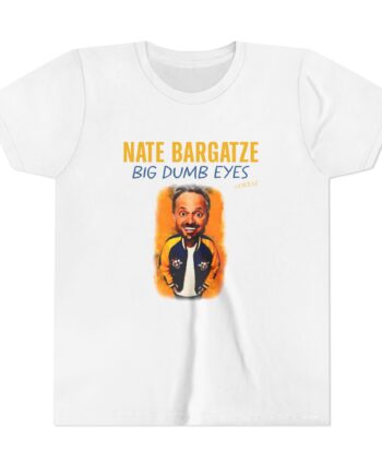 Nate Bargatze Big Dumb Eyes Tour Youth Short Sleeve Tee