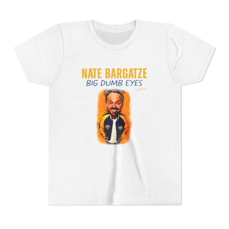 Nate Bargatze Big Dumb Eyes Tour Youth Short Sleeve Tee