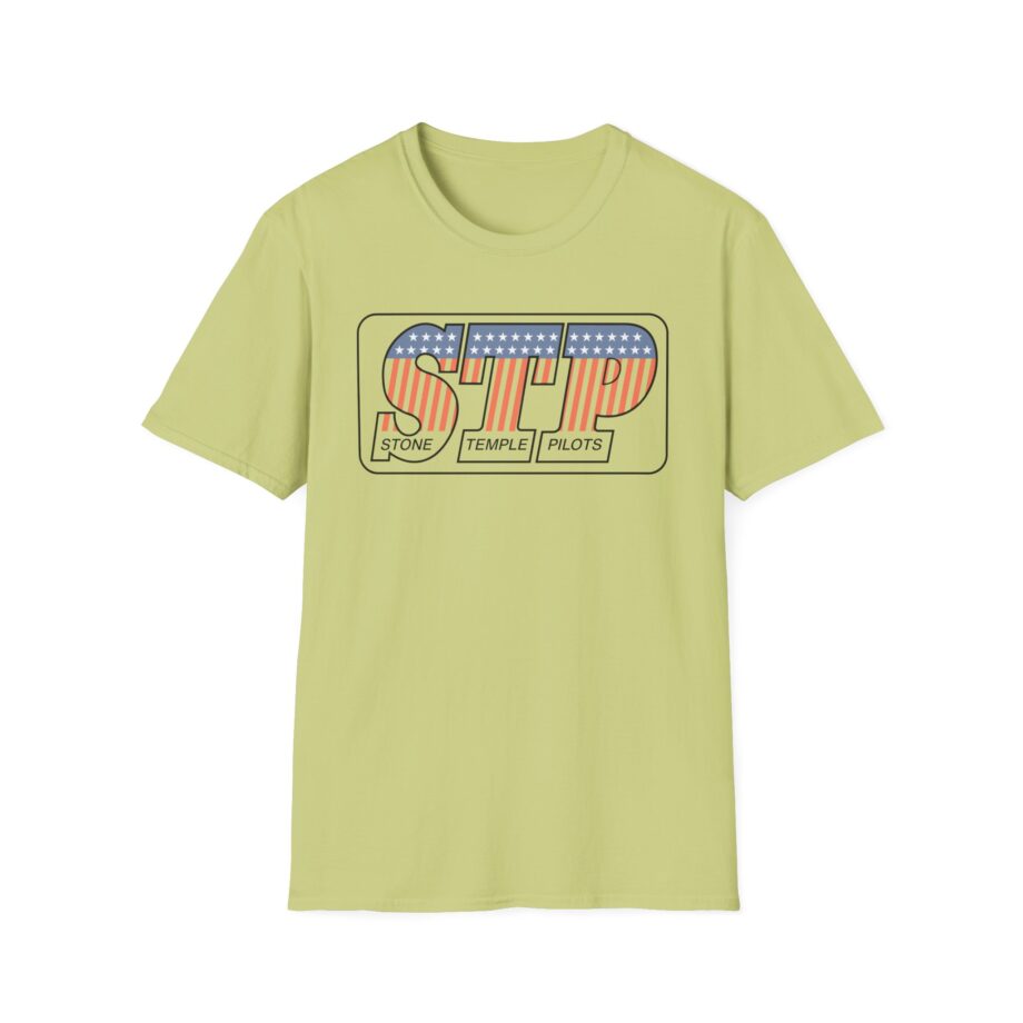 Stone Temple Pilots Stars & Stripes Ringer Unisex Softstyle T-Shirt
