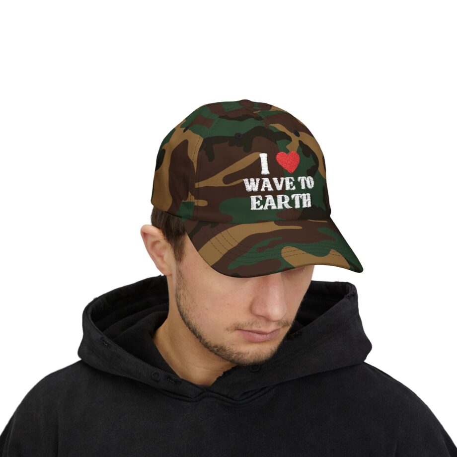 Wave to earth Classic Dad Cap