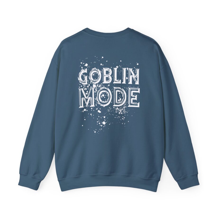 Nekrogoblikon Goblin Mode Raglan Unisex Heavy Blend Crewneck Sweatshirt