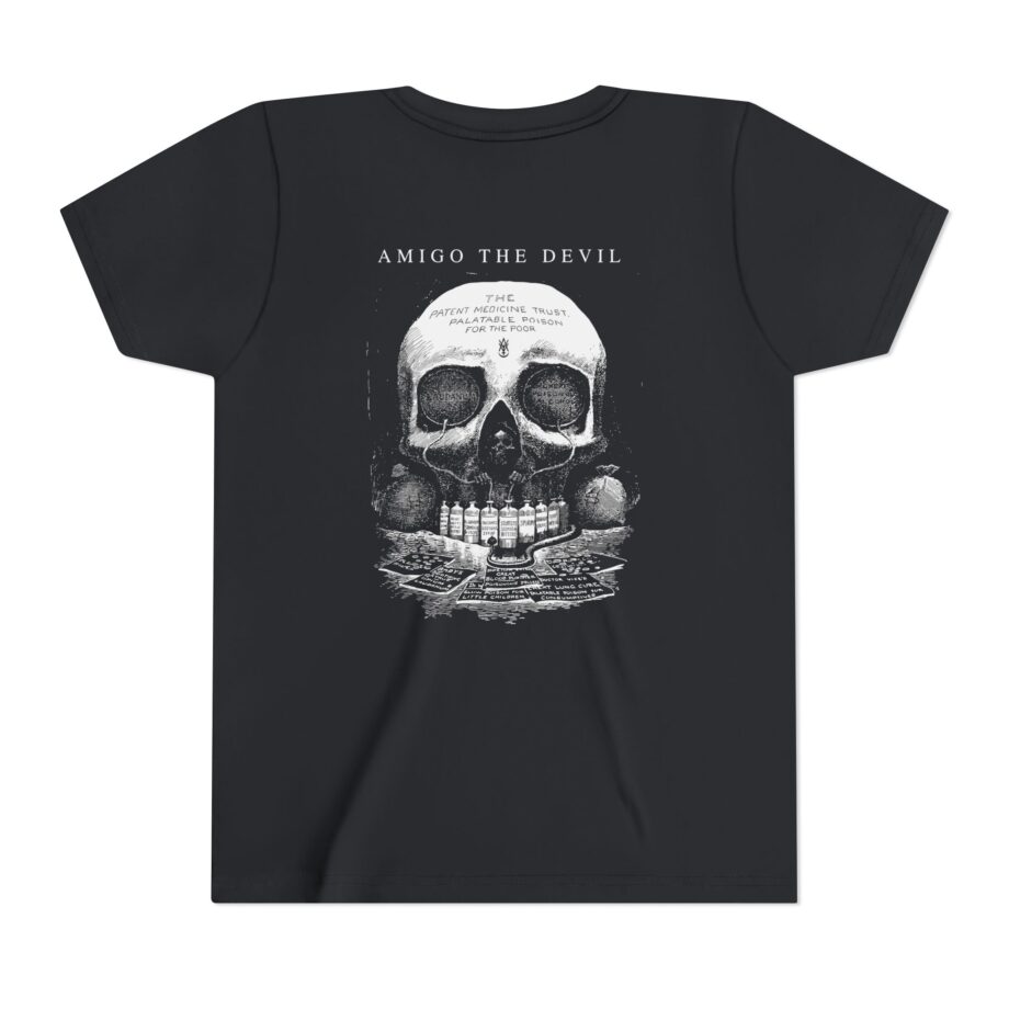 Amigo the Devil Death's Laboratory Youth Short Sleeve Tee