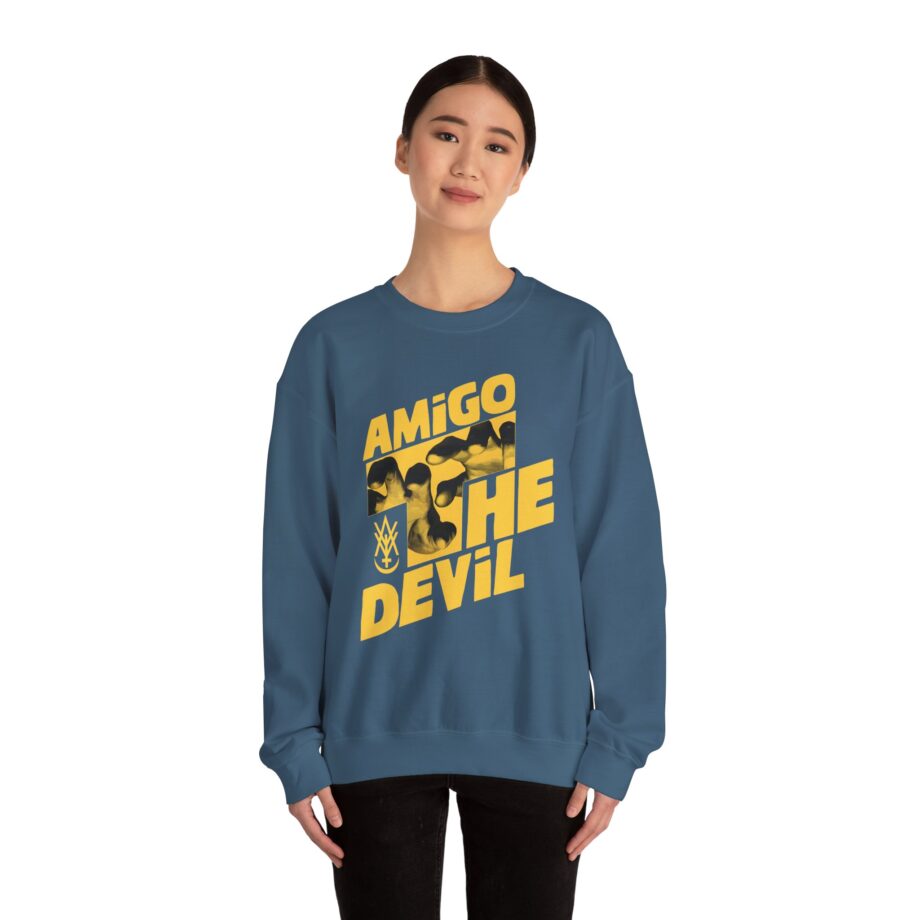 Heres Amigo Unisex Heavy Blend Crewneck Sweatshirt