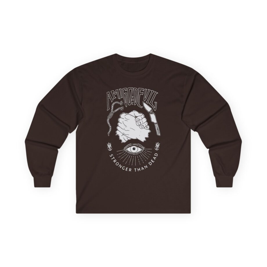 Amigo the Devil Stronger Unisex Ultra Cotton Long Sleeve Tee