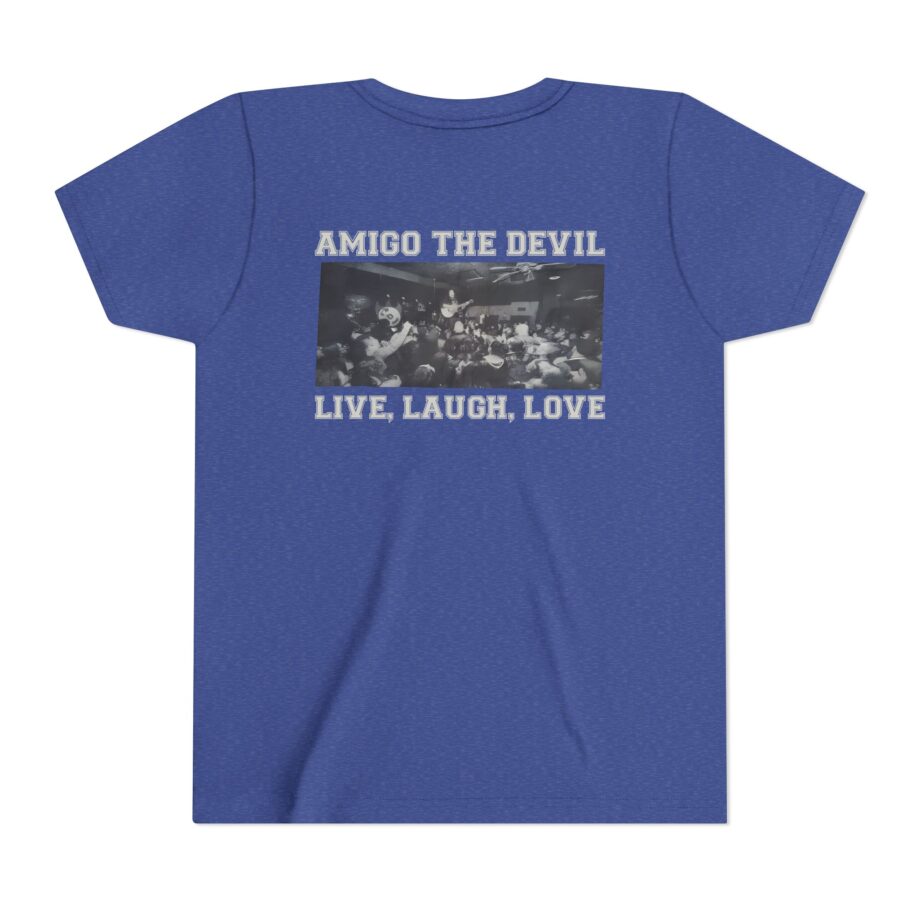 Amigo the Devil Live, Laugh, Love Youth Short Sleeve Tee