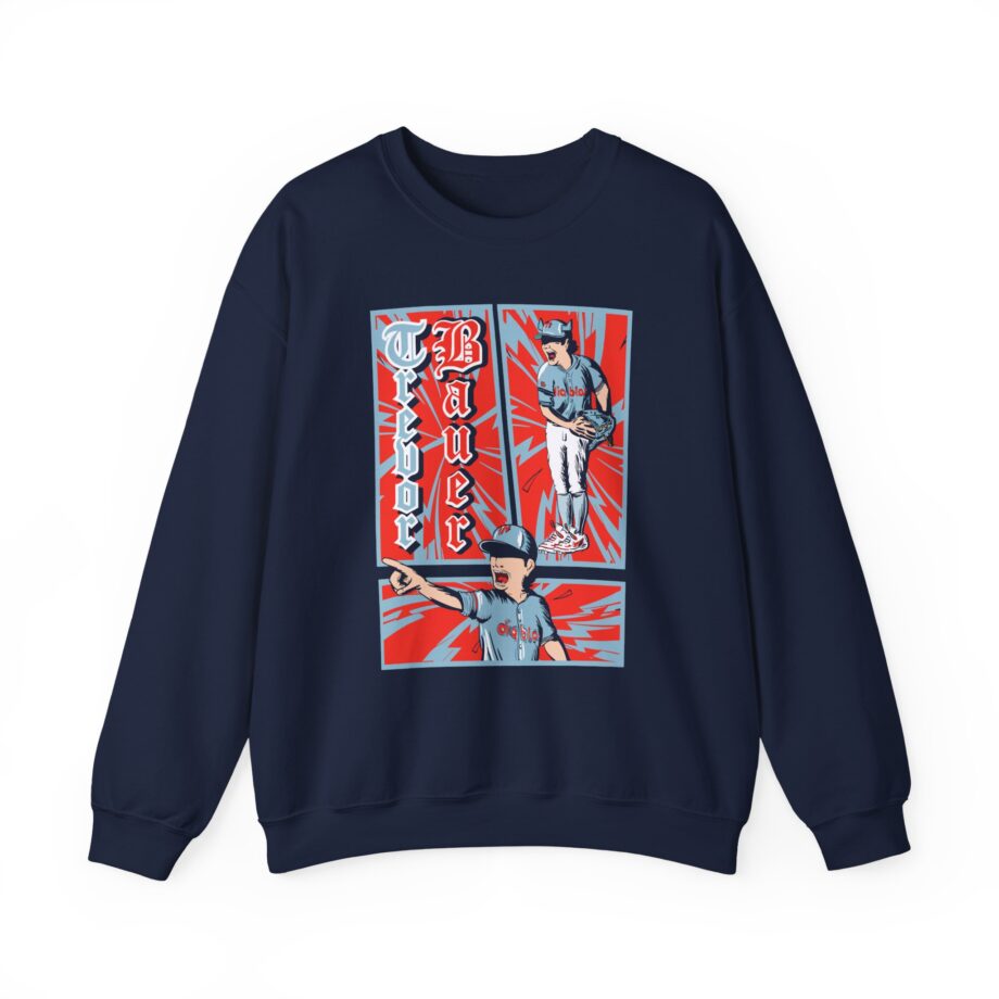 Trevor Bauer Diablo's Comic Strip Three-panel Fleece Hoodie