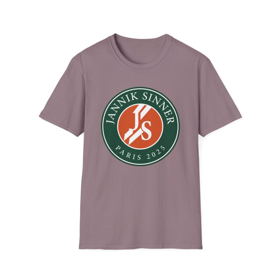 Jannik Sinner Paris 2025  Unisex Softstyle T-Shirt