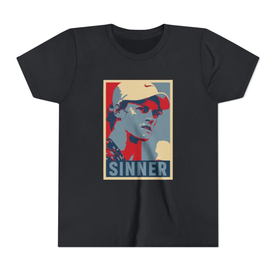 Jannik Sinner Youth Short Sleeve Tee