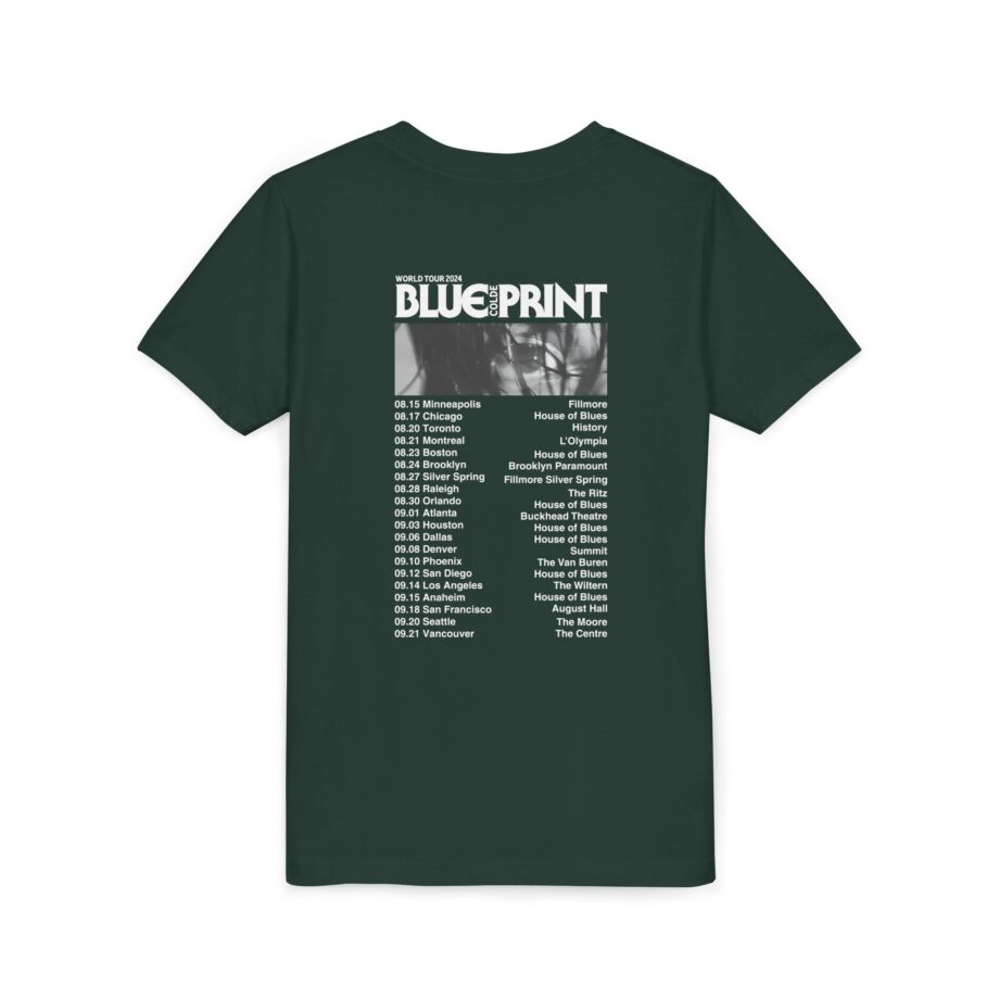 Colde 'BLUEPRINT' NA Tour Youth Short Sleeve Tee