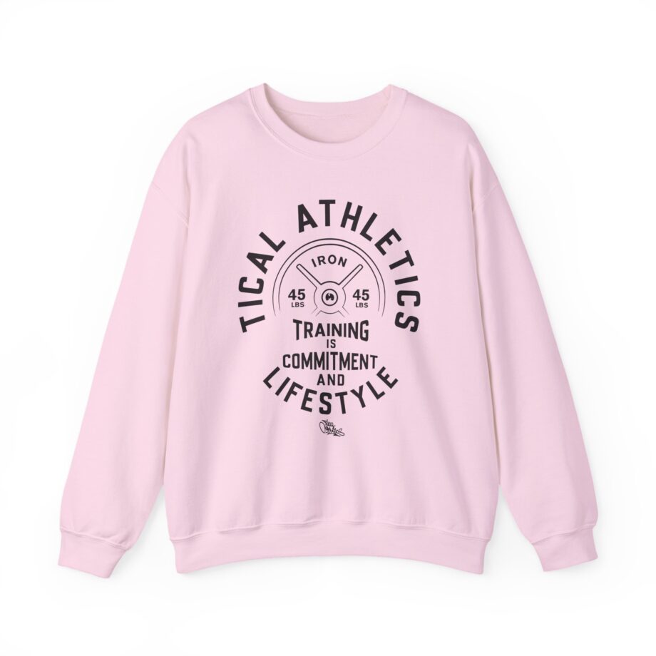 Method Man Training is Commitment and Lifestyle Tical Athletic Unisex Heavy Blend Crewneck Sweatshirt